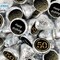 85 Pcs 50th Birthday Candy Chocolate Party Favor Hershey's Kisses Bulk (13.6oz)